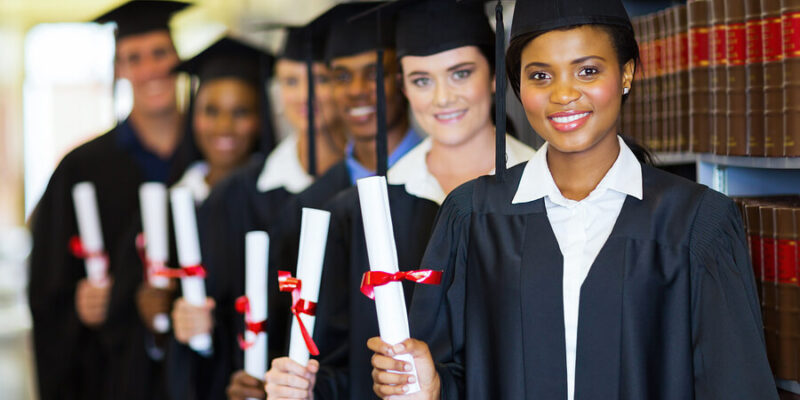 international student graduates